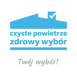 Logotyp programu „Czyste Powietrze”