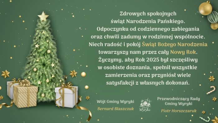 Miniaturka artykułu Życzenia Bożonarodzeniowe 2024