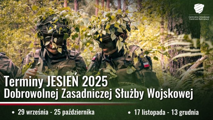 Miniaturka artykułu Zaproszenie na IX turnus Dobrowolnej Zasadniczej Służby Wojskowej