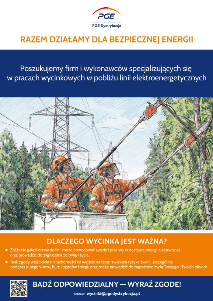 Miniaturka artykułu Razem działamy dla bezpiecznej energii – akcja informacyjna PGE Dystrybucja