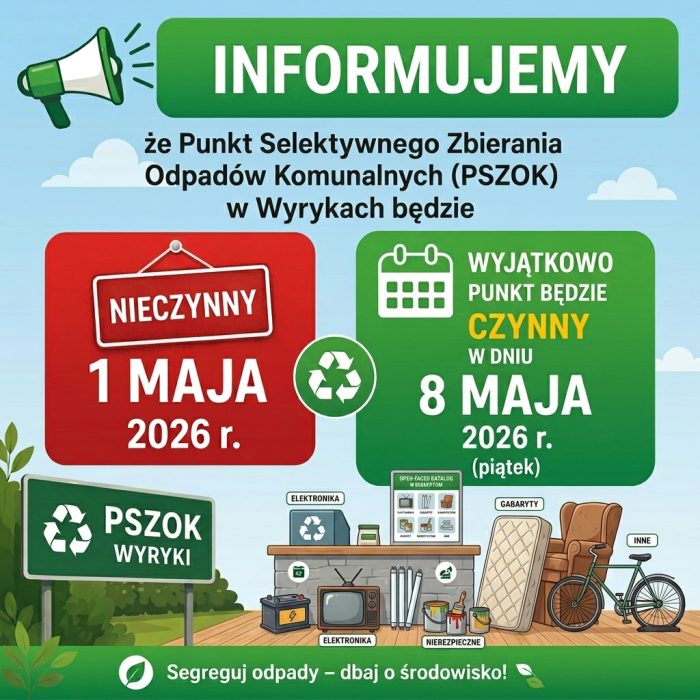 Miniaturka artykułu Zmiana terminu otwarcia PSZOK w maju